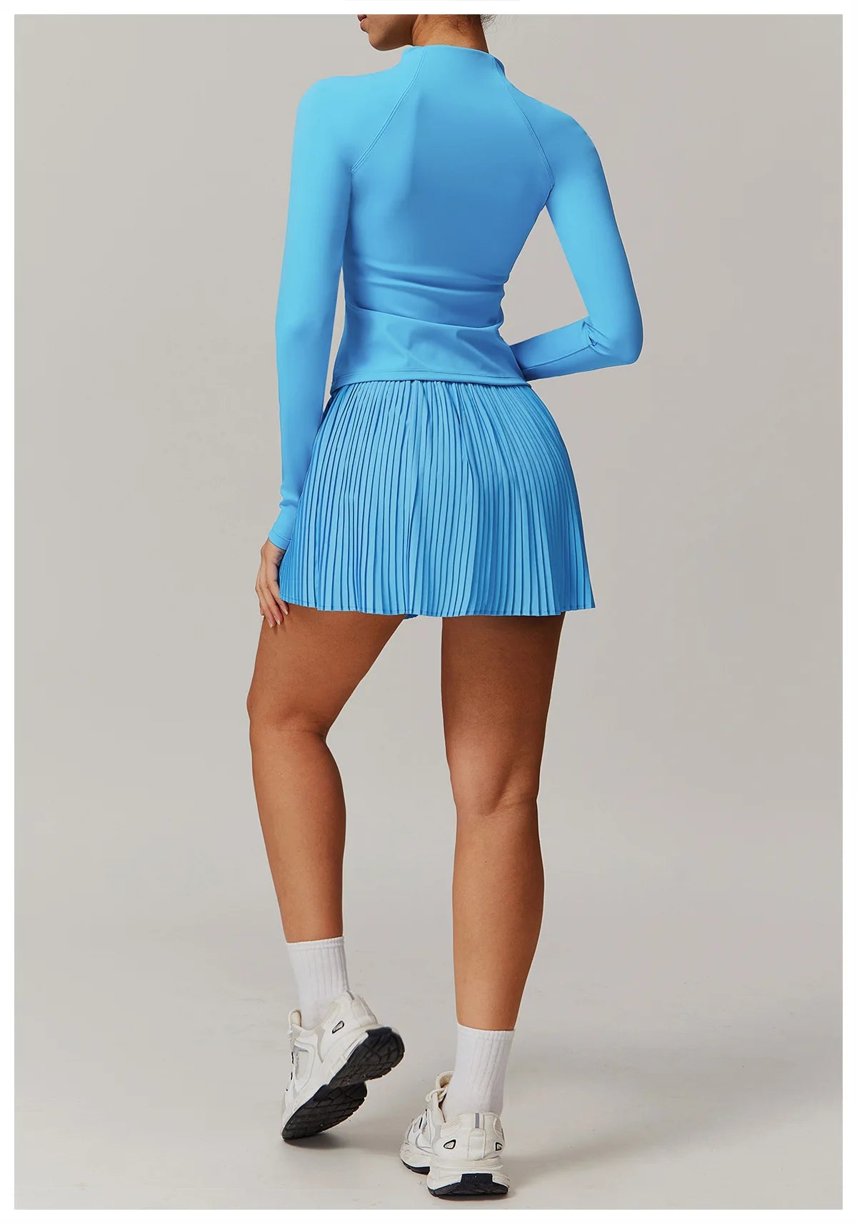 Long Sleeved Zipper Jacket 2 Pieces