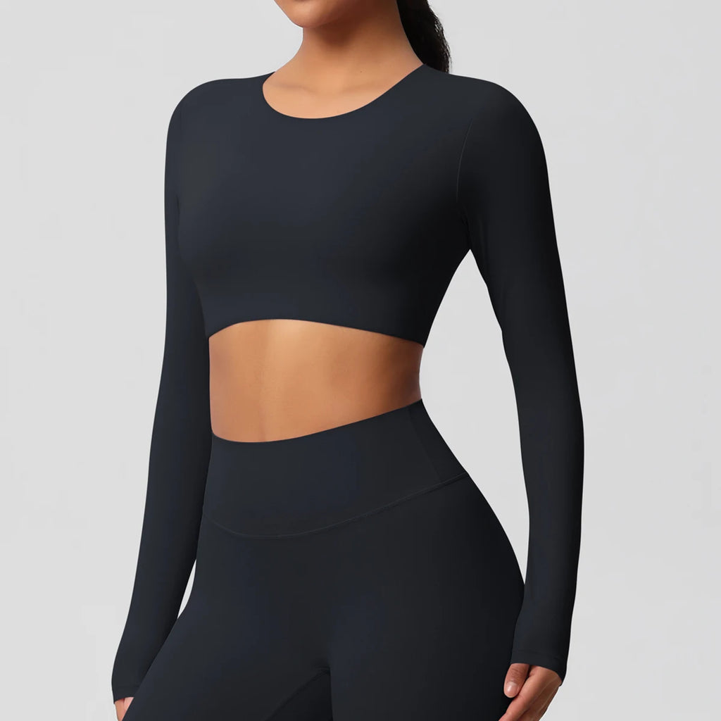 Padded Elastic Sports Top