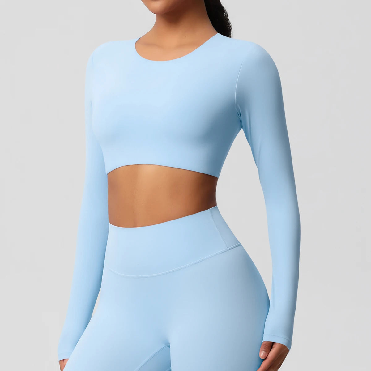 Padded Elastic Sports Top