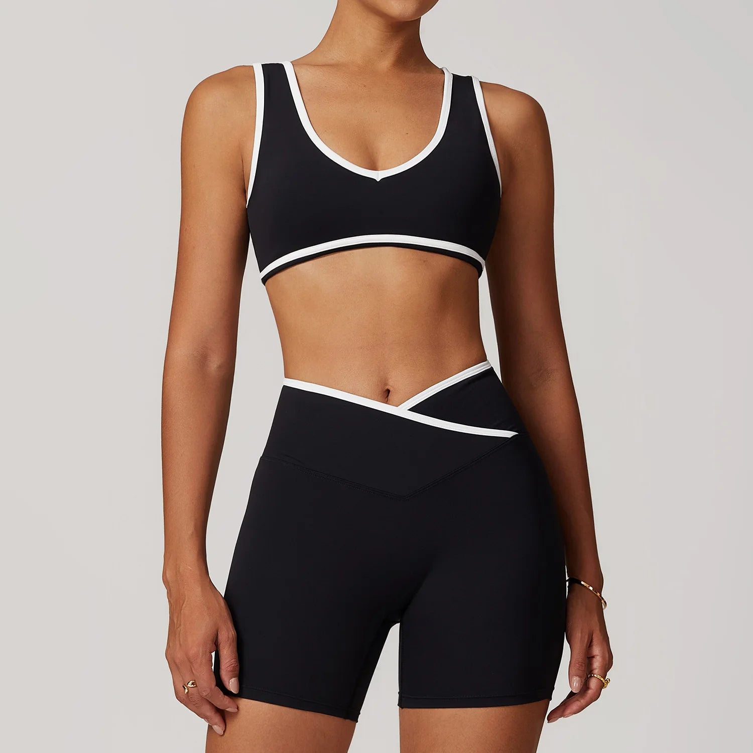 Tracksuit High Waist Leggings Set