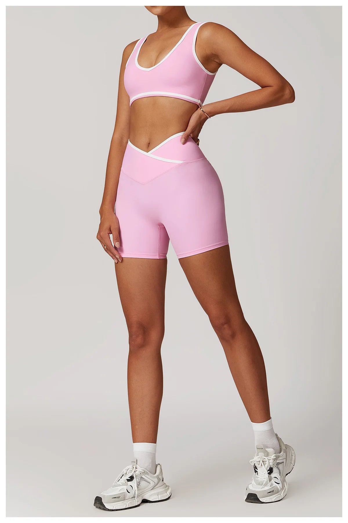 Tracksuit High Waist Leggings Set
