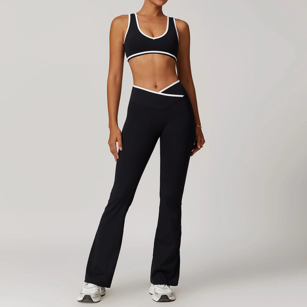 Tracksuit High Waist Leggings Set
