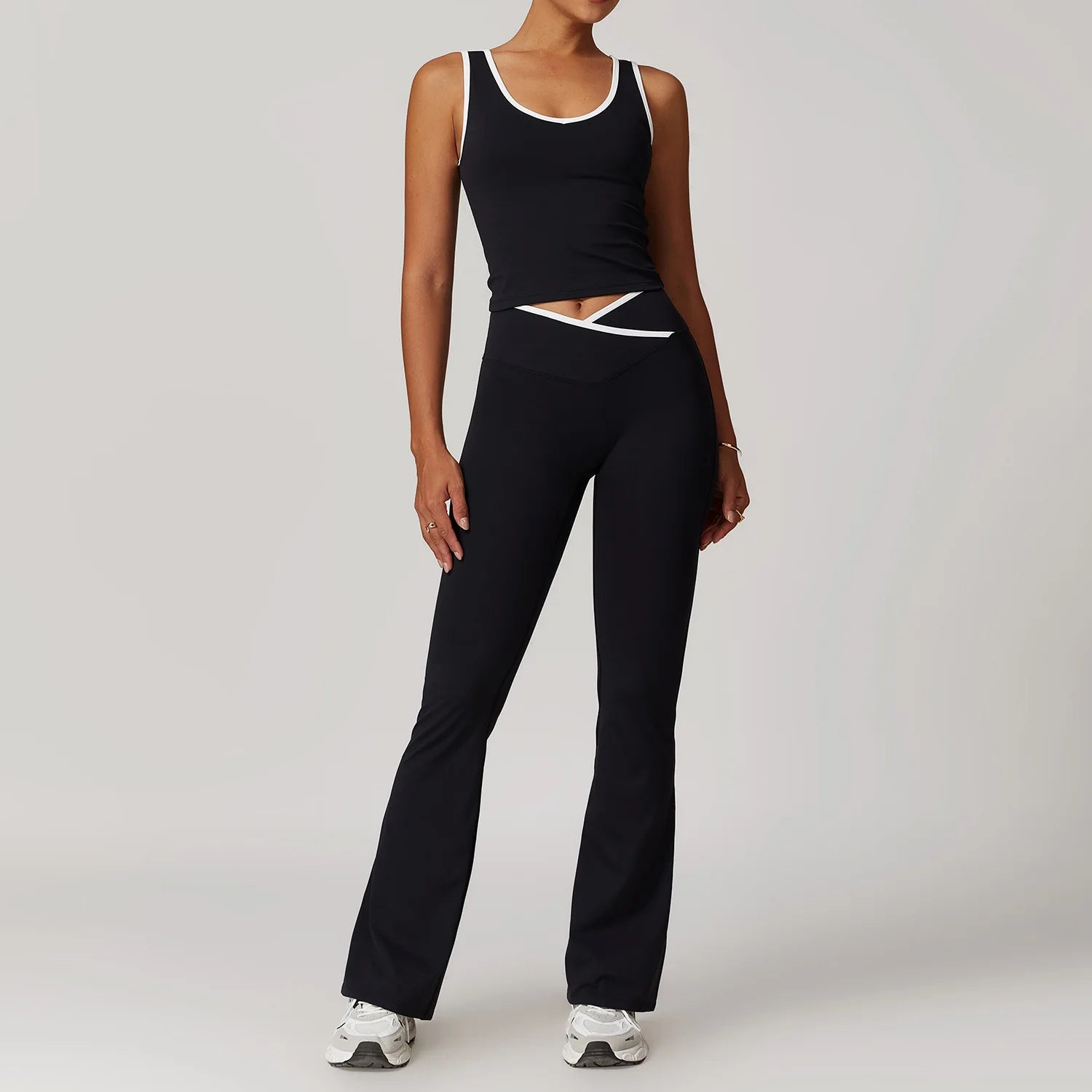 Tracksuit High Waist Leggings Set