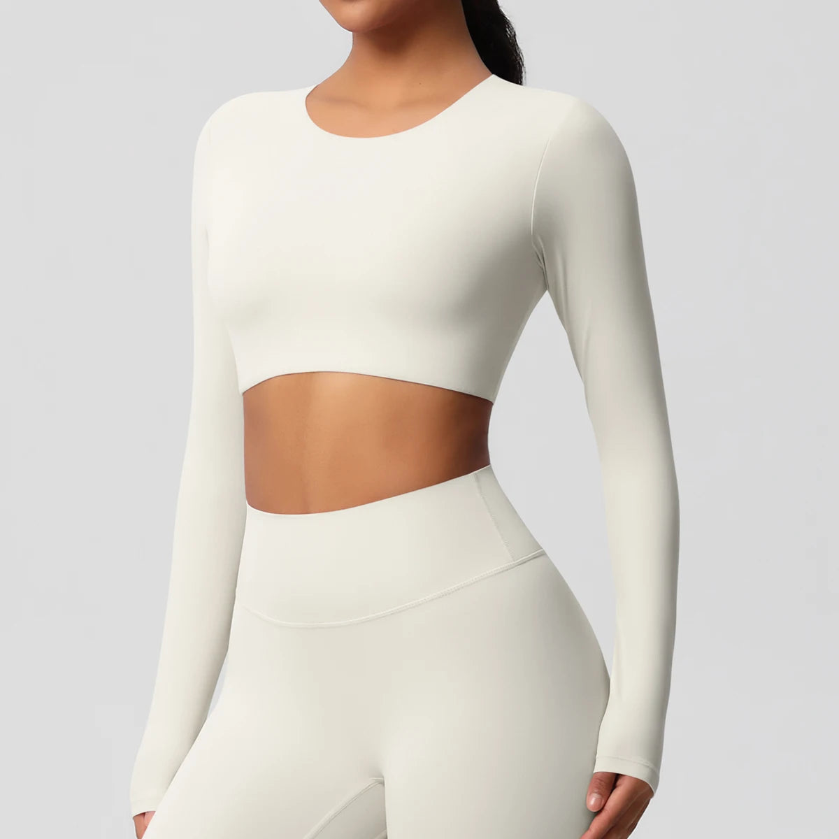 Padded Elastic Sports Top