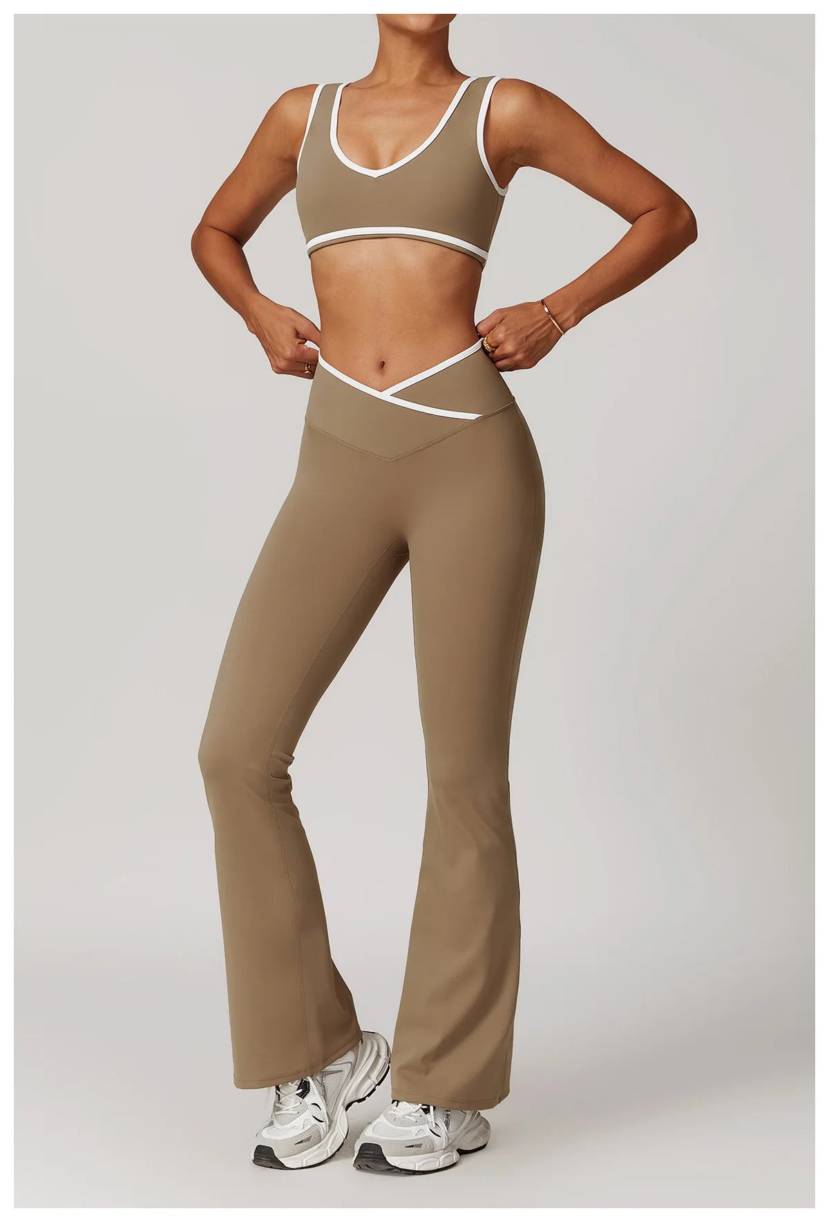 Tracksuit High Waist Leggings Set