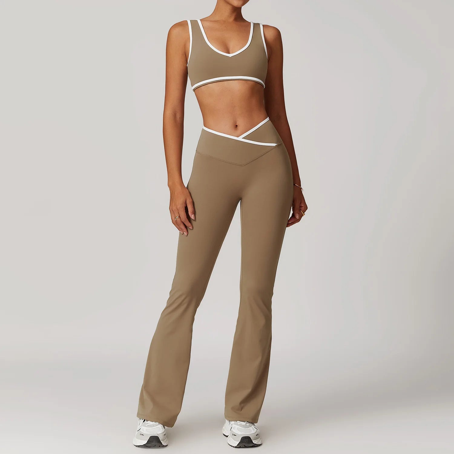 Tracksuit High Waist Leggings Set
