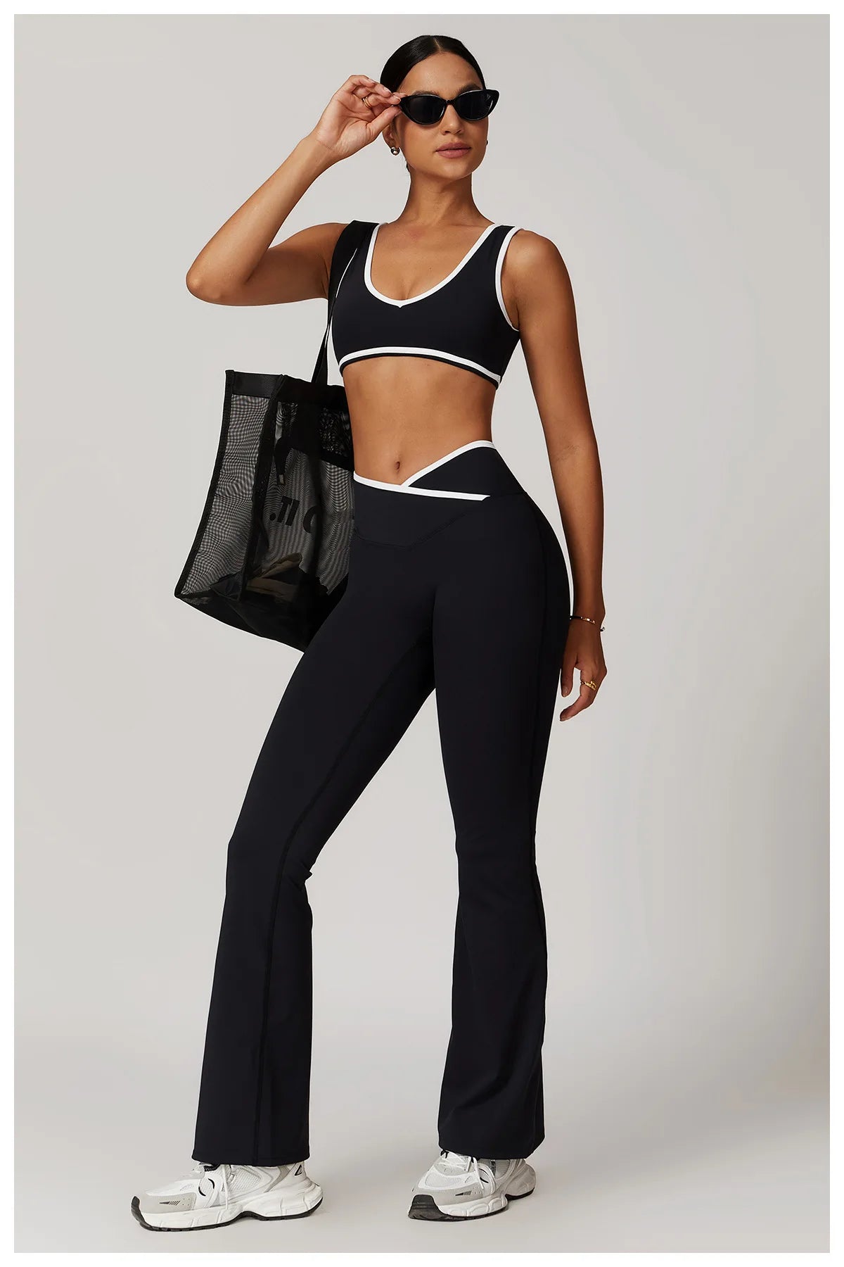 Tracksuit High Waist Leggings Set