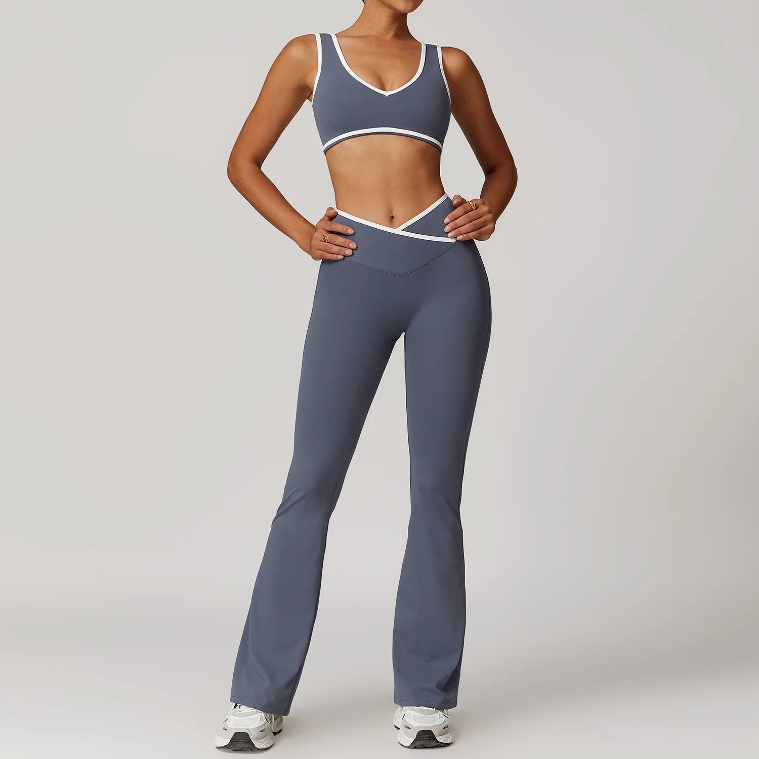 Tracksuit High Waist Leggings Set