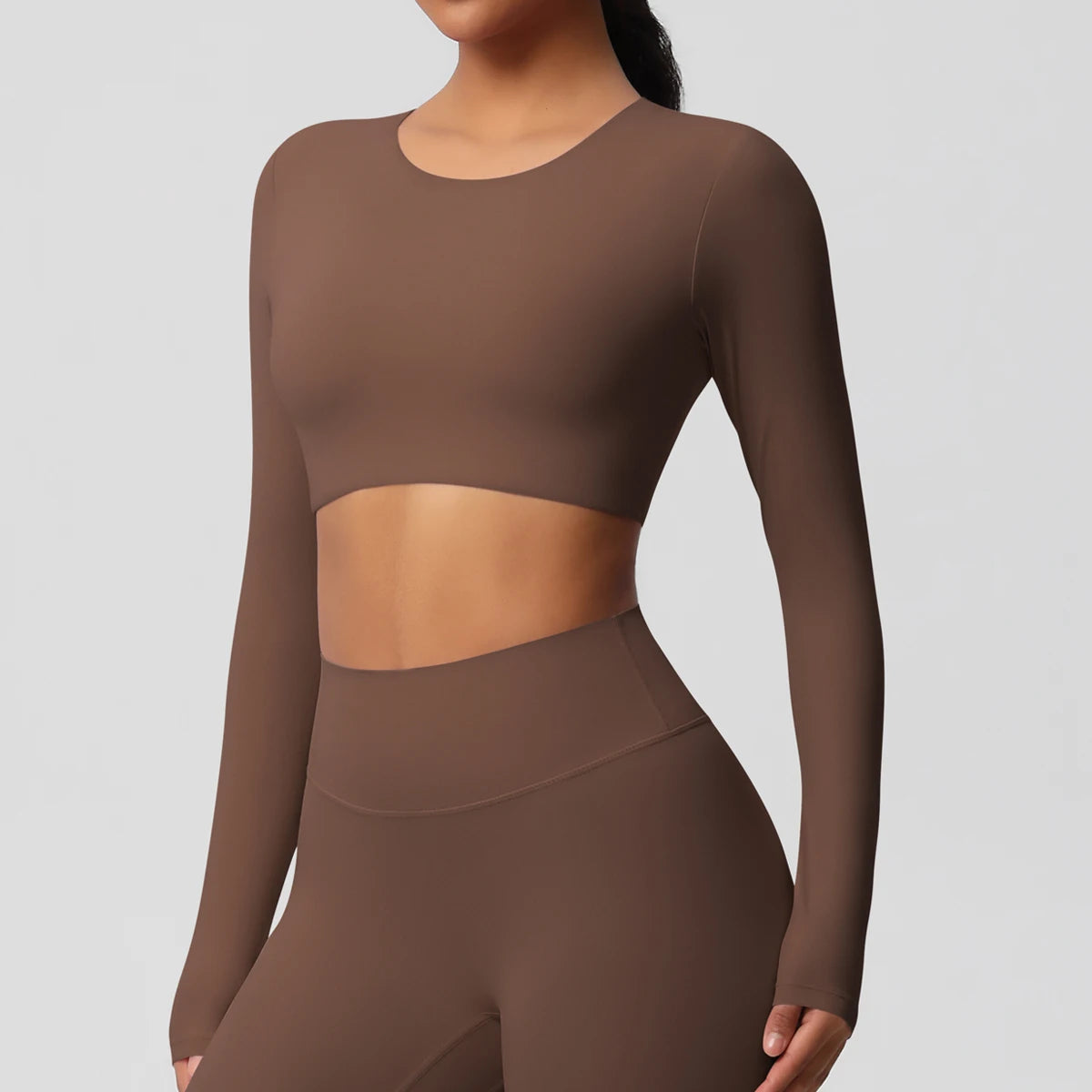 Padded Elastic Sports Top