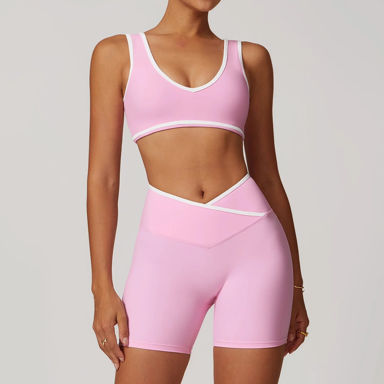 Tracksuit High Waist Leggings Set
