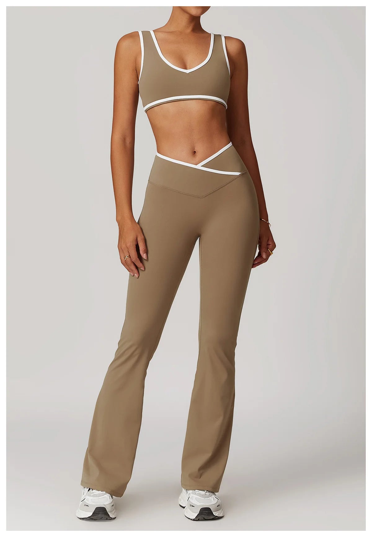 Tracksuit High Waist Leggings Set