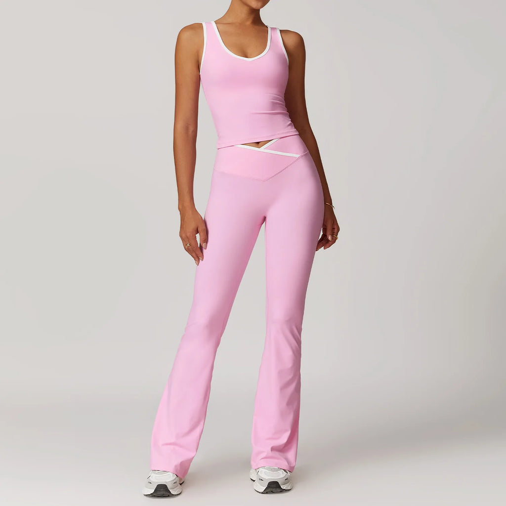 Tracksuit High Waist Leggings Set