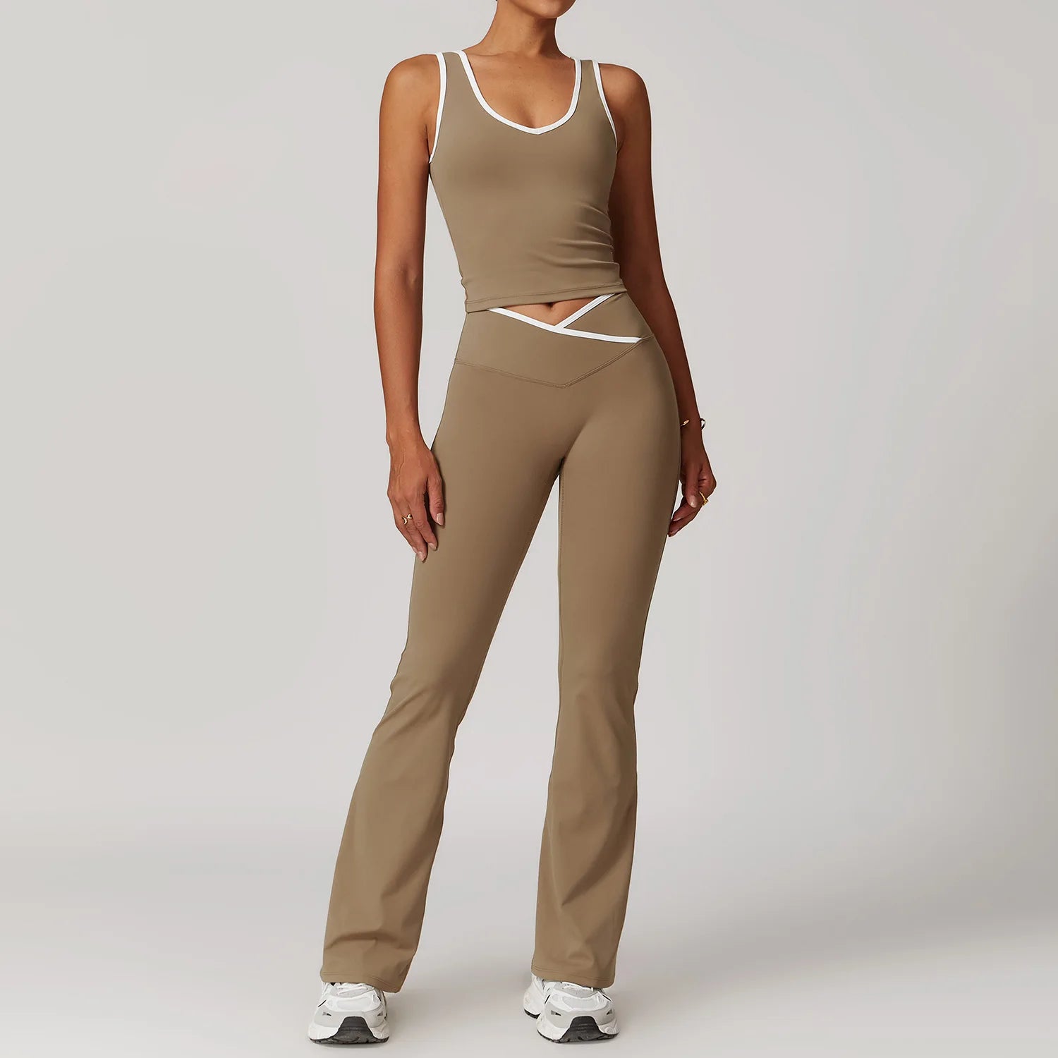 Tracksuit High Waist Leggings Set