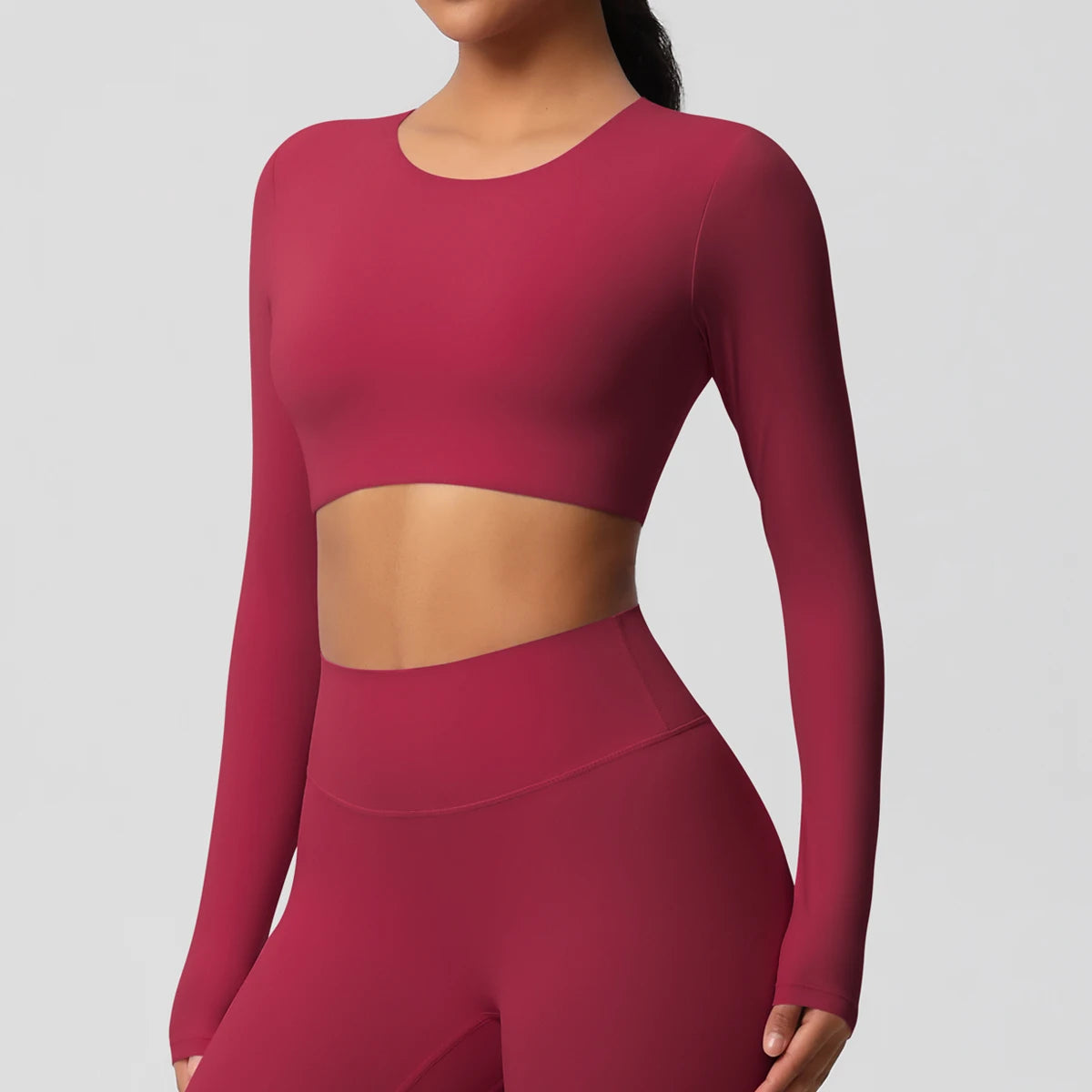 Padded Elastic Sports Top