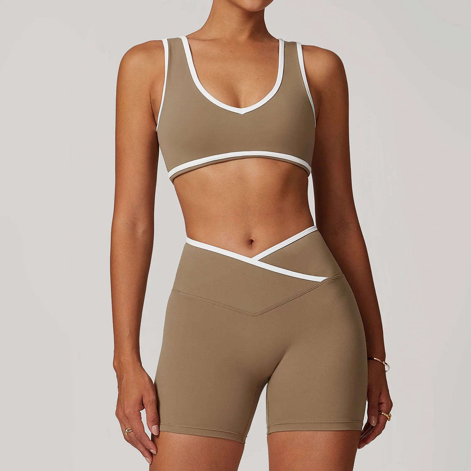 Tracksuit High Waist Leggings Set
